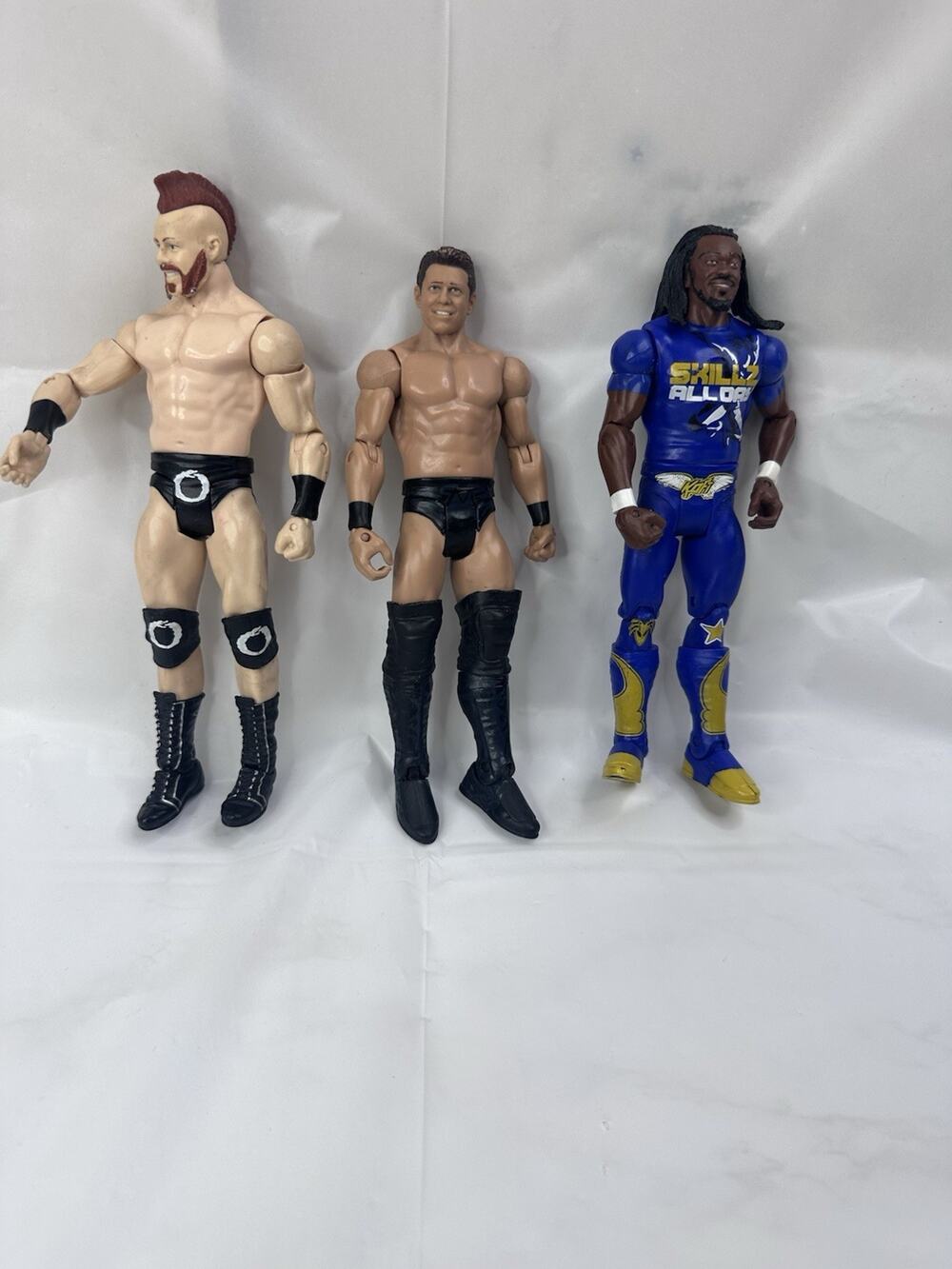 Sheamus The Miz Kofi Kingston WWE Wrestling Action Figures